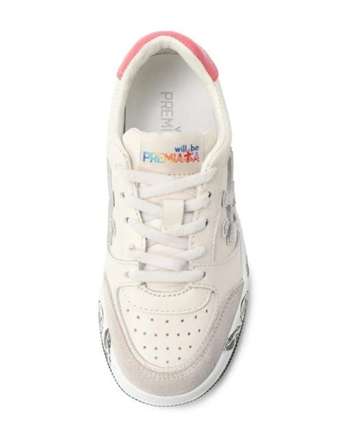 Premiata Will Be White Sneaker "Marc"