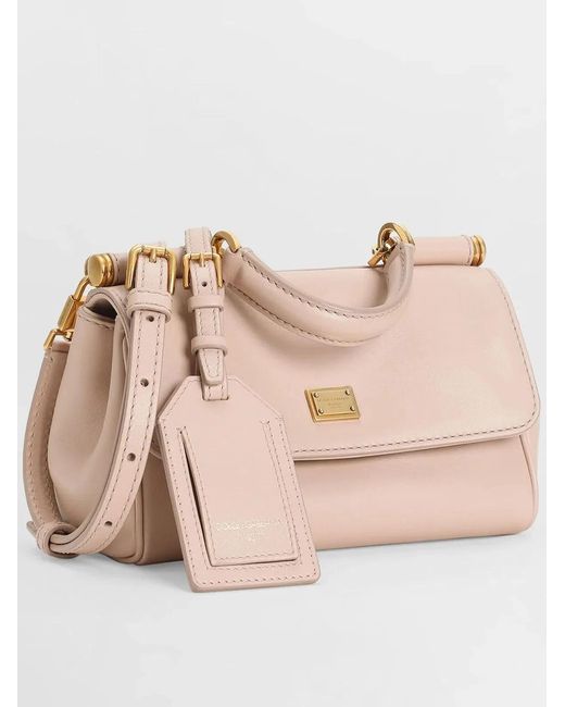 Dolce & Gabbana Pink Dolce & Gabbana My Sicily Handbag