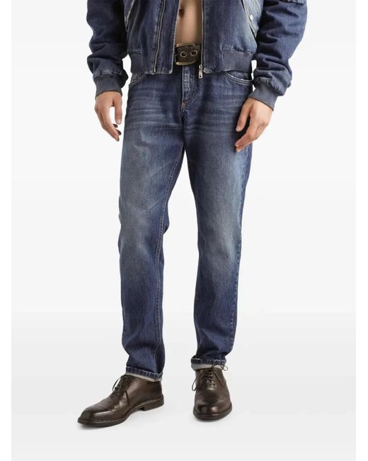 Dolce & Gabbana Blue Dolce & Gabbana Regular Fit Jeans for men