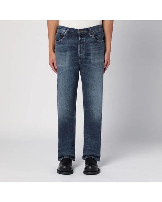 Agolde Blue Washed Jeans for men