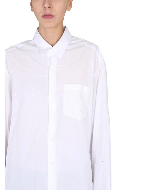 Ann Demeulemeester White Shirt Kirsten