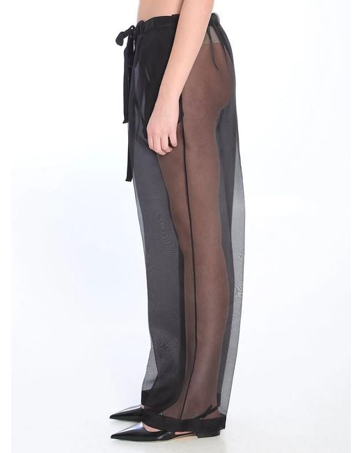 Khaite Gray Trenton Pants