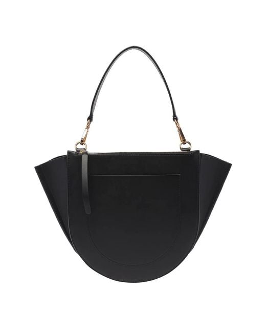 Wandler Black Medium Hortensia Handbag