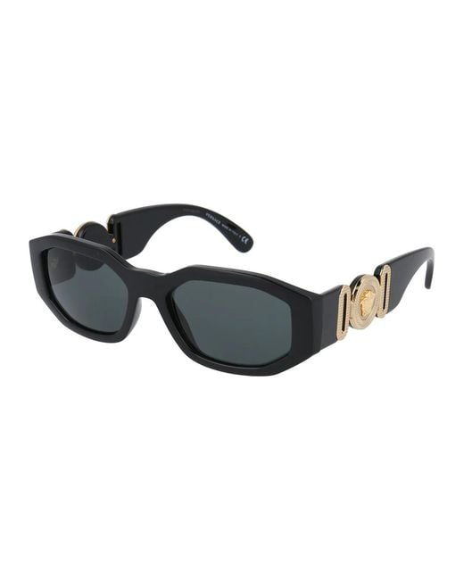 Versace Black Nylon Sunglasses for men