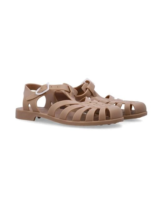 Méduse Brown Sunmif Mat Sandals