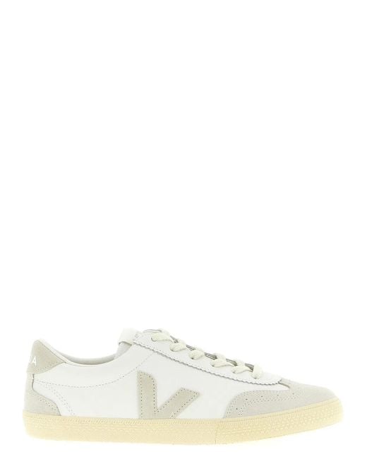 Veja White 'Volley' Sneakers for men