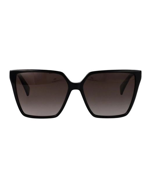 Liu Jo Black Acetate Sunglasses