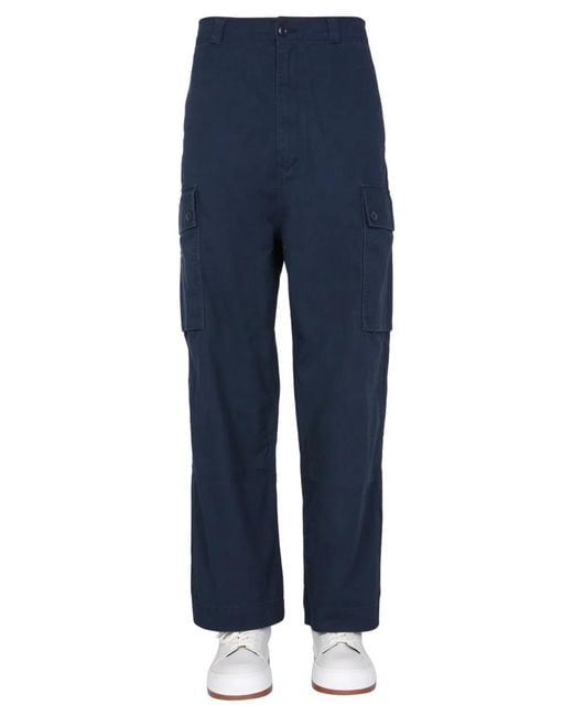 Nigel Cabourn Blue Dutch Jeans for men