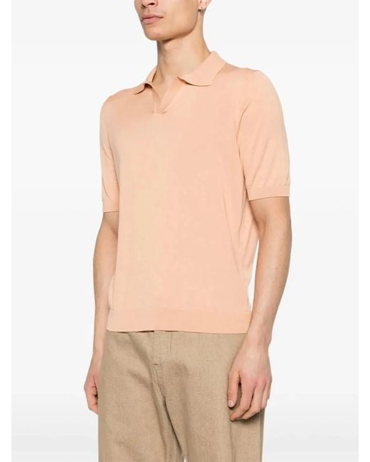 Tagliatore Pink Keith Polo for men