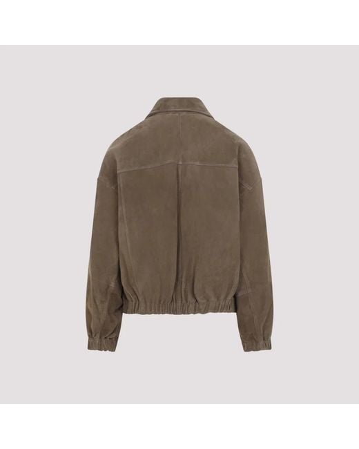 Brunello Cucinelli Brown Giubbotti Pelle