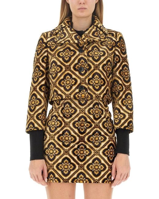 Etro Multicolor Cropped Jacket