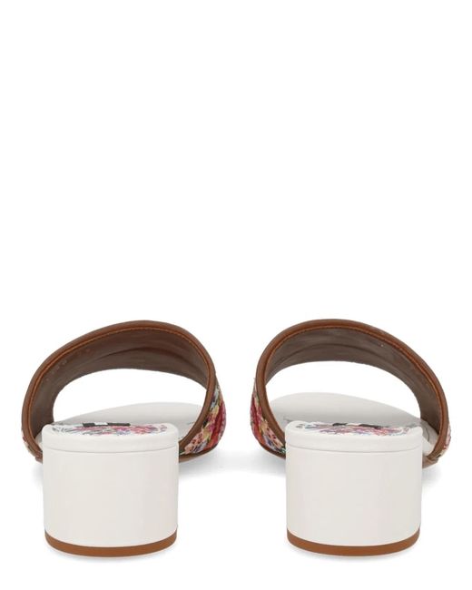 Dolce & Gabbana White Dolce & Gabbana Leather Flats