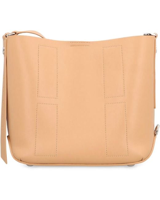 Hogan Brown Hocket Piccola Hobo Bag