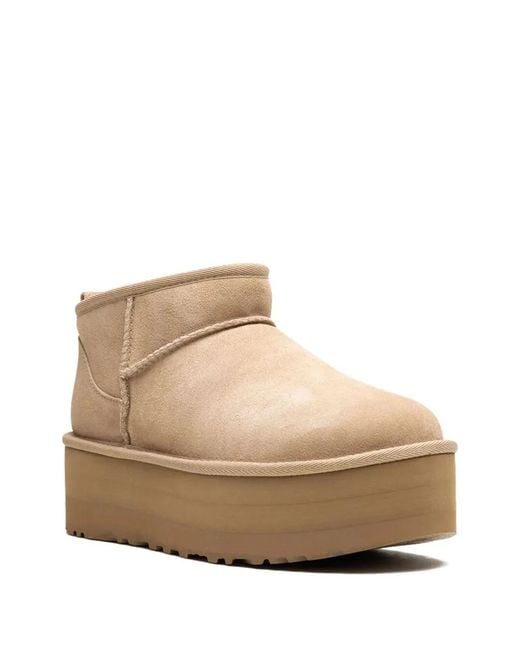 Ugg Natural "Classic Ultra Mini Platform"
