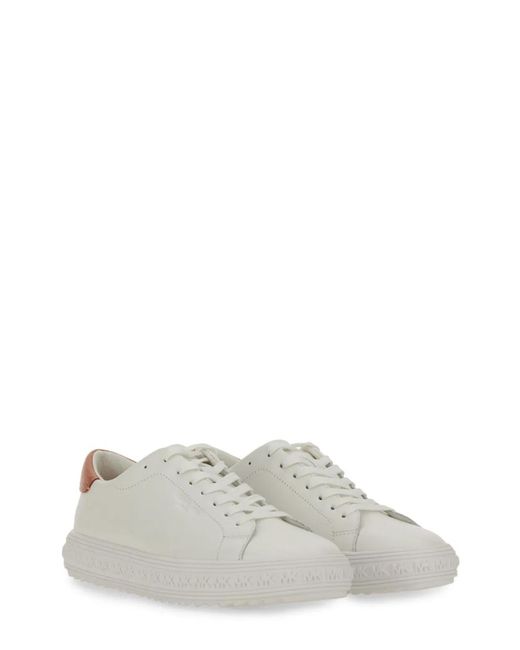 MICHAEL Michael Kors White Leather Sneaker