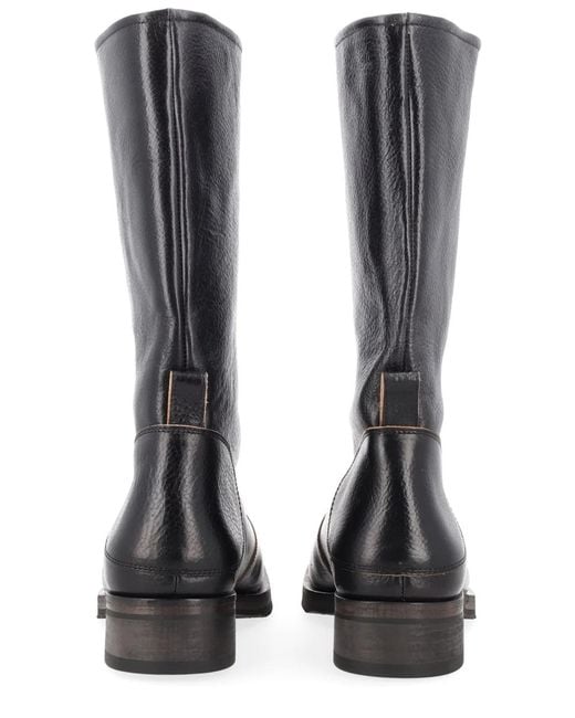 Our Legacy Black Cow Leather Boots