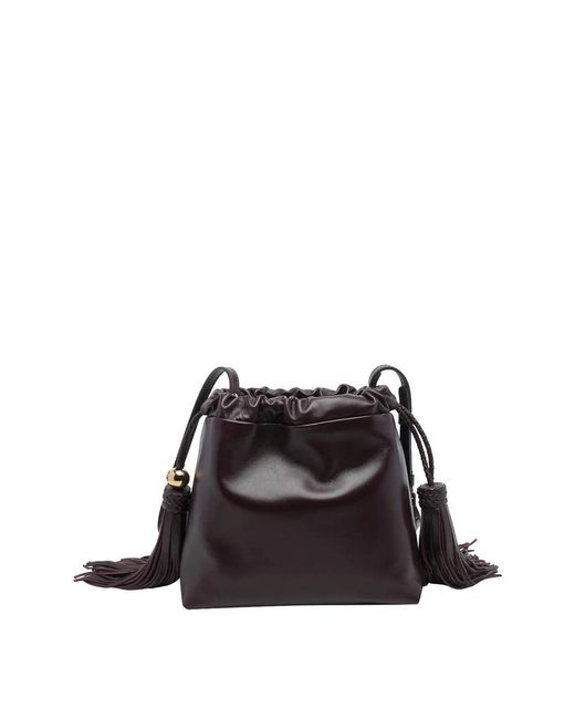 Etro Black Bordeaux Mini Kalispera Crossbody Bag