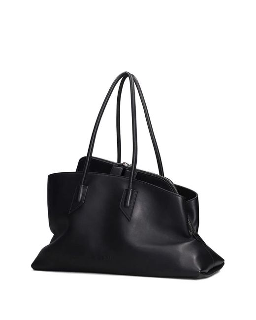 The Attico Black Top Handle La Passeggiata Medium