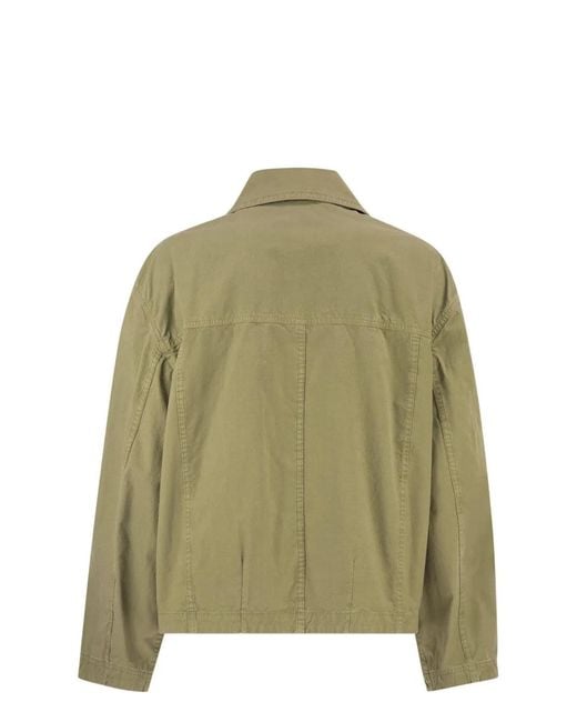 Fay Green Cotton Jacket