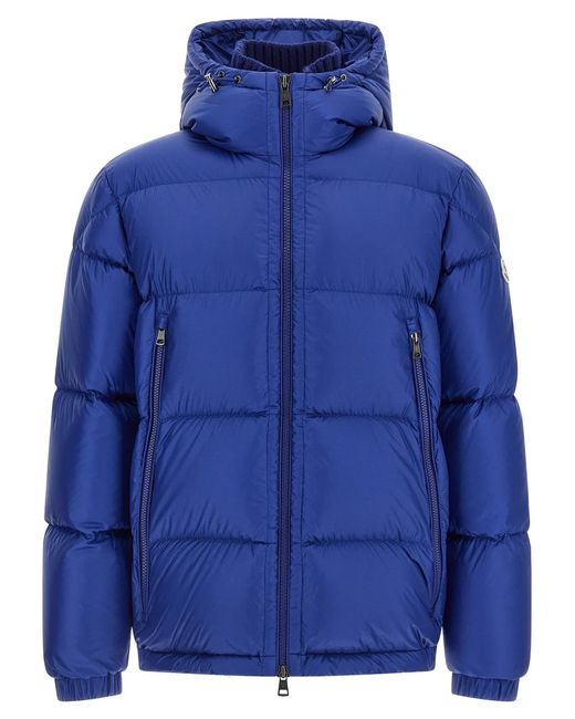 Moncler Blue 'Rivau' Down Jacket for men