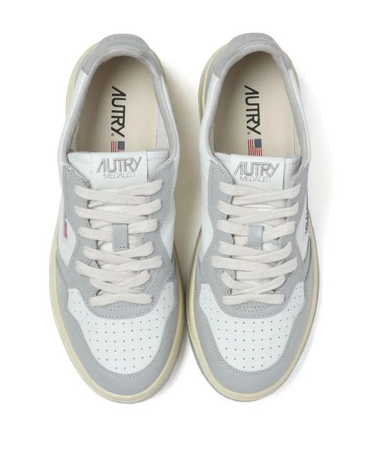 Autry Metallic Sneaker Medalist Low for men