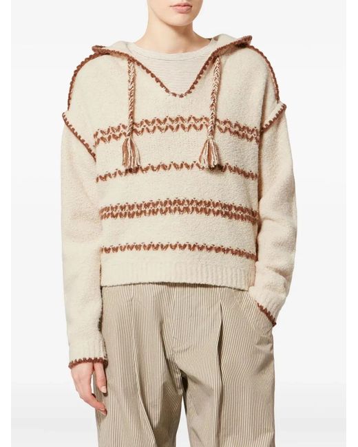 Isabel Marant White Ecru Wool Jersey
