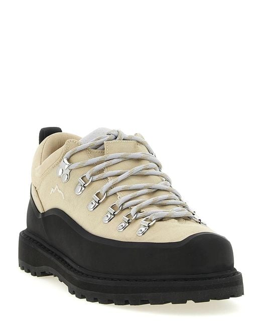 Diemme Black 'Roccia Basso Sport' Ankle Boots for men