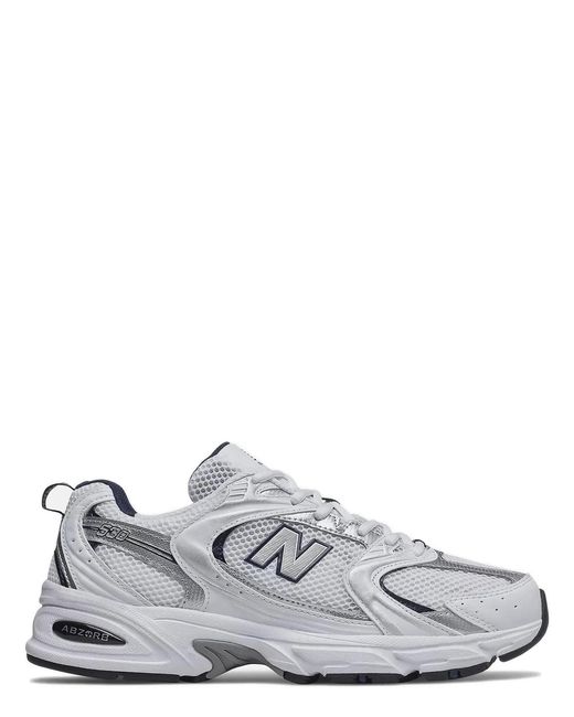New Balance White 530 Sneakers for men