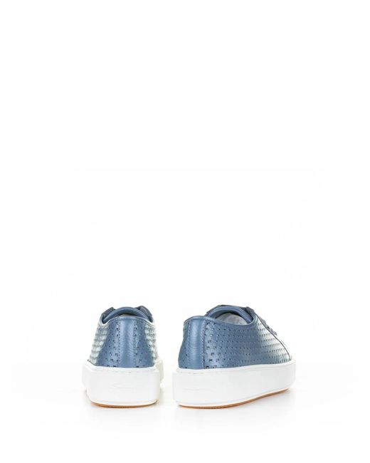 Santoni Blue Light Sneaker