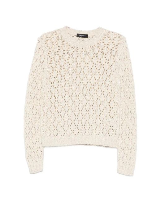 Fabiana Filippi Natural Crewneck Sweater