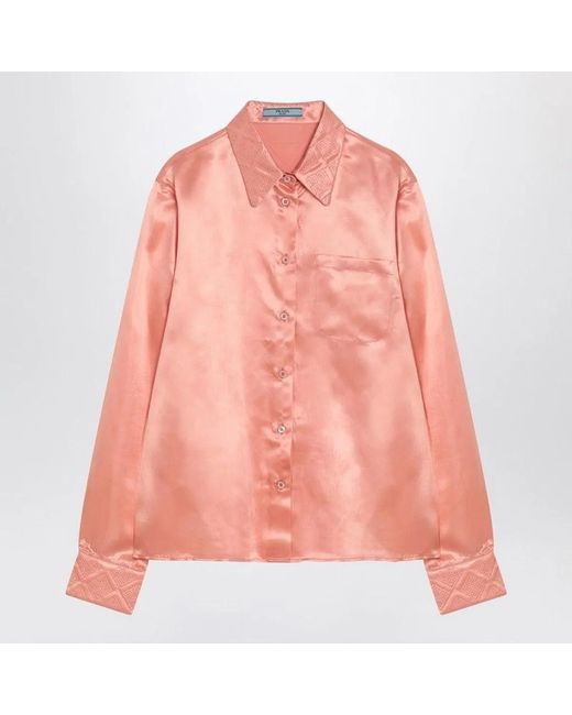 Prada Pink Coral-Coloured Shirt