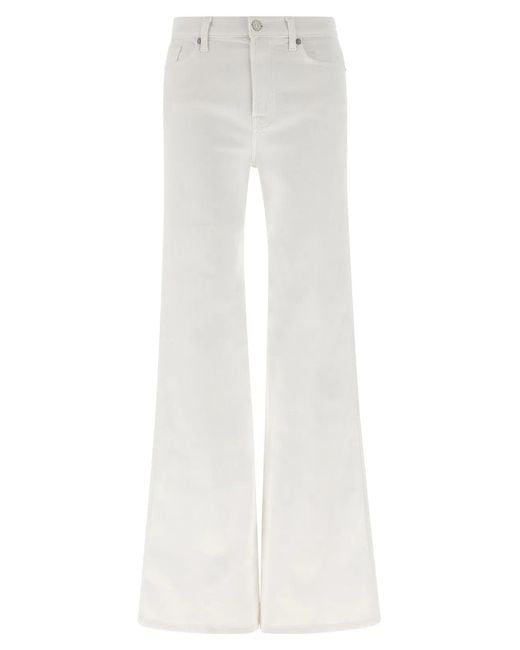 7 For All Mankind White 'Modern Dojo' Jeans