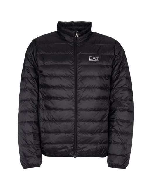EA7 Black E.A.7 Train Core Id M Down Light Jacket for men