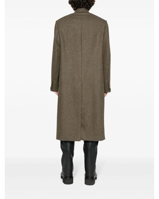 Givenchy Green Oversize Coat for men