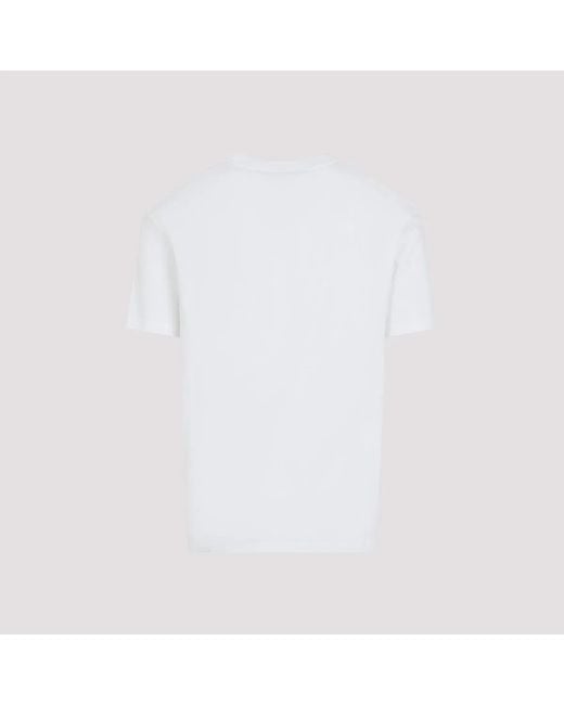 Valentino Garavani White T-Shirt With Vlogo Patch for men