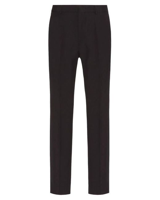 Valentino Black Pantalone Slim for men