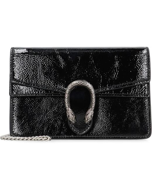 Gucci Black Dionysus Super Mini Shoulder Bag