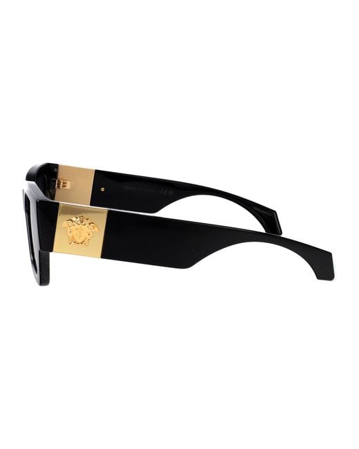 Versace Black Injected Sunglasses