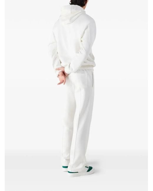 Casablanca White Sweatshirt Loopback for men