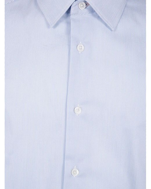 Paul Smith White Sc Tailored Fit Shirt for men