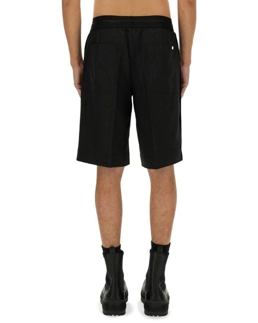 Helmut Lang Black Short Car Tailored for men