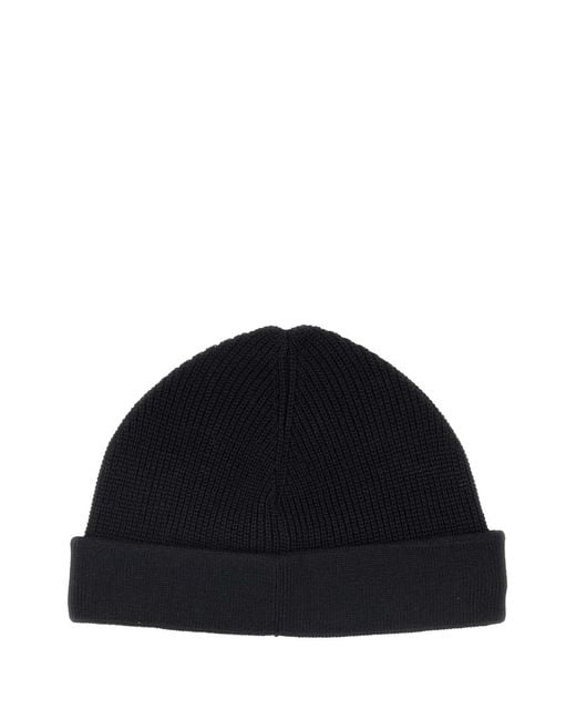 C P Company Blue Metropolis Series Cotton Beanie for men