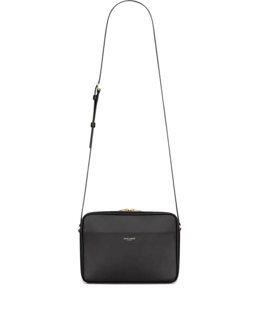 Saint Laurent White Ysl Bag Slp Daily Cam for men