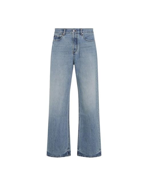 Jacquemus Blue Straightleg Jeans for men