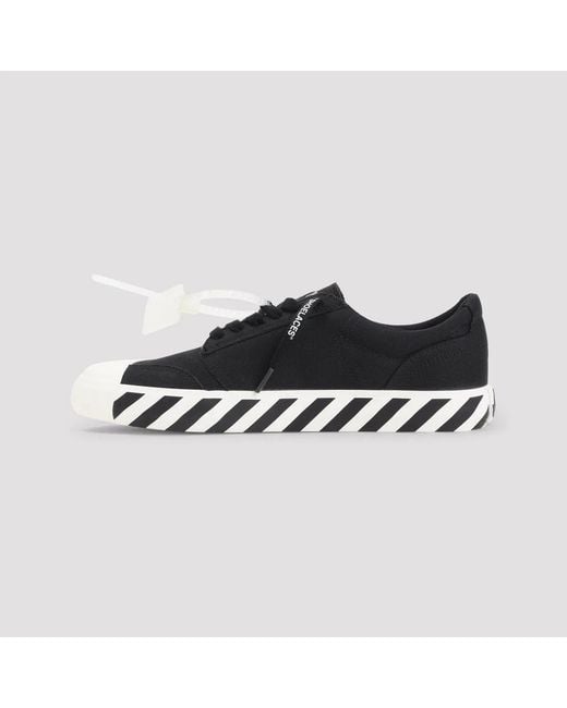 Off-White c/o Virgil Abloh Black M-Vulc Undercut Sneakers for men