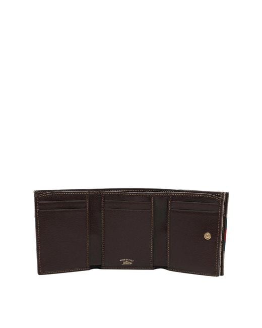 Gucci Natural Web Bi-Fold Wallet