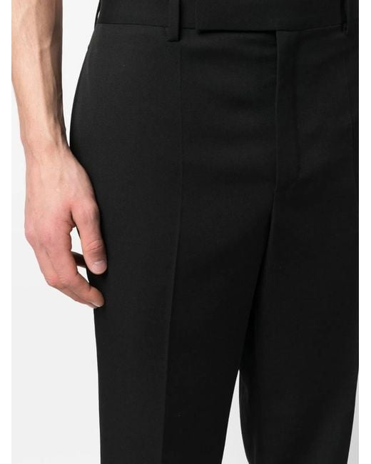 Saint Laurent Black Tailleur Pants for men