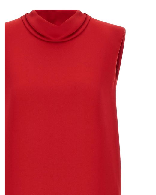 Valentino Garavani Red 'Solid' Dress