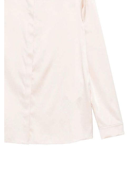 Emporio Armani Natural Silk Shirt