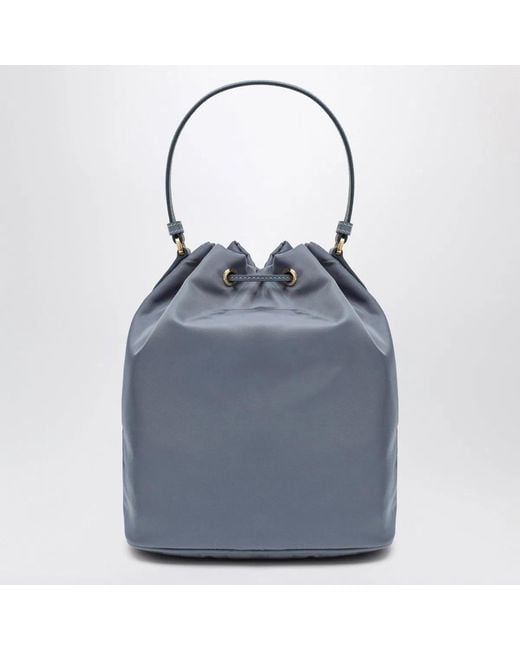 Prada Blue Duet Bucket Bag